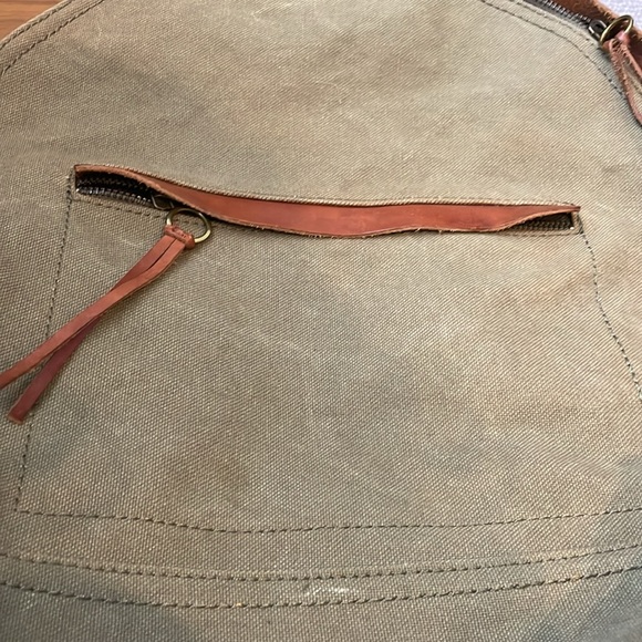 Madewell Canvas & Leather Backpack - Picture 9 of 10